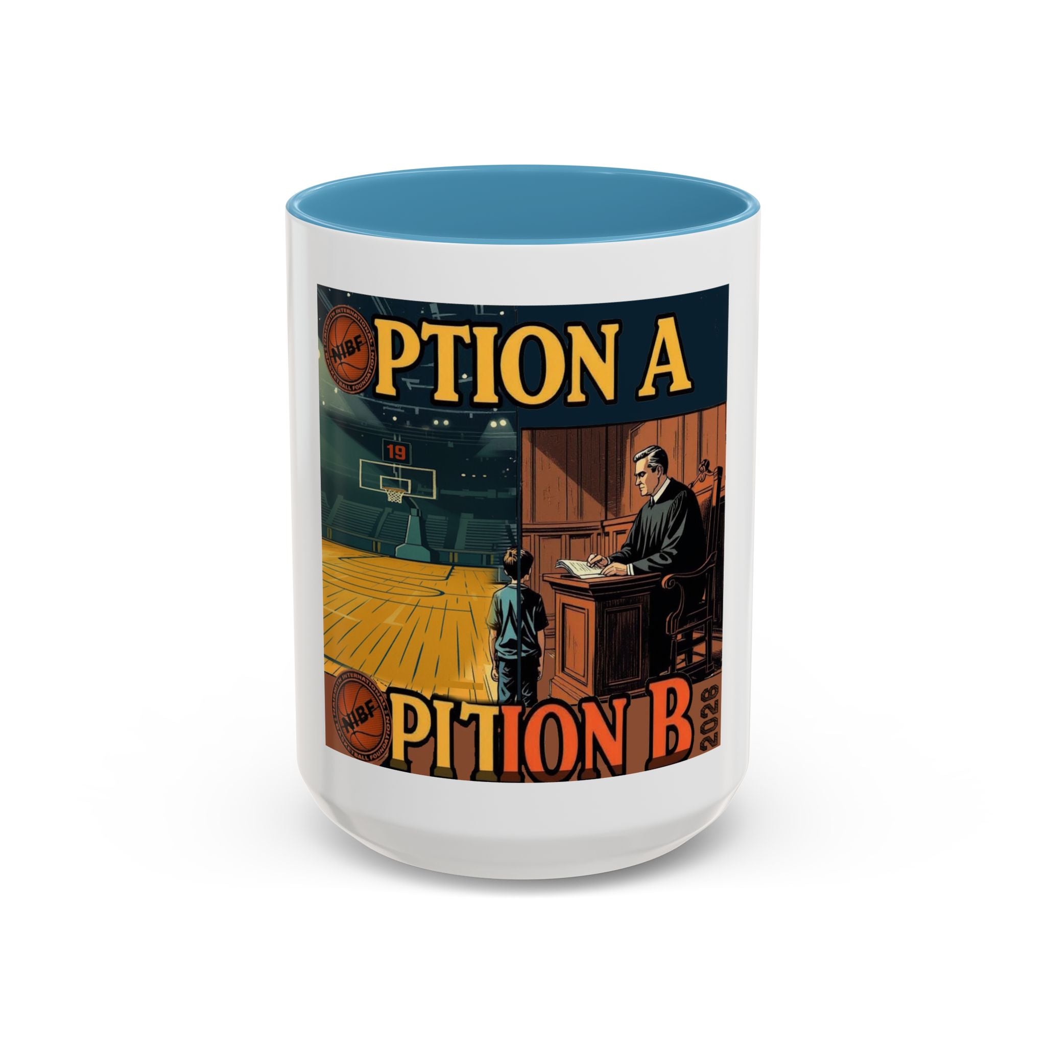 Coffee Mug – “Option A or Option B” Retro Decision-Making Design (11/15oz)