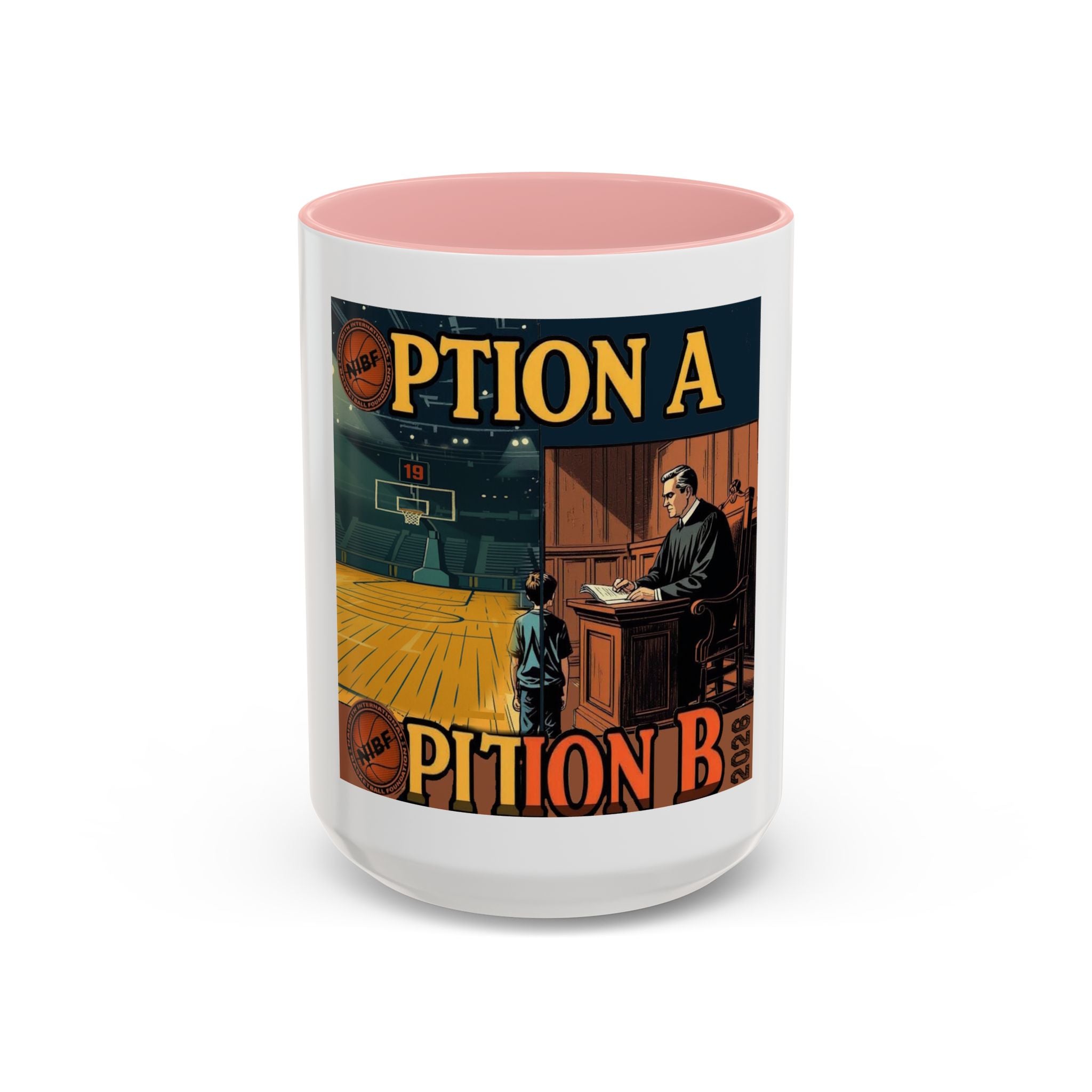 Coffee Mug – “Option A or Option B” Retro Decision-Making Design (11/15oz)