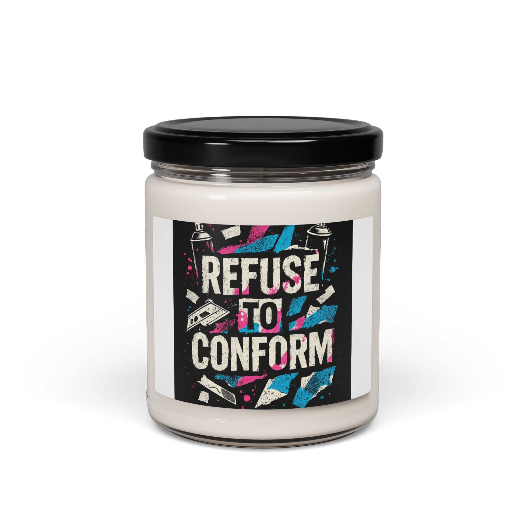 Refuse to Conform Scented Soy Candle — 9oz Inspirational Gift