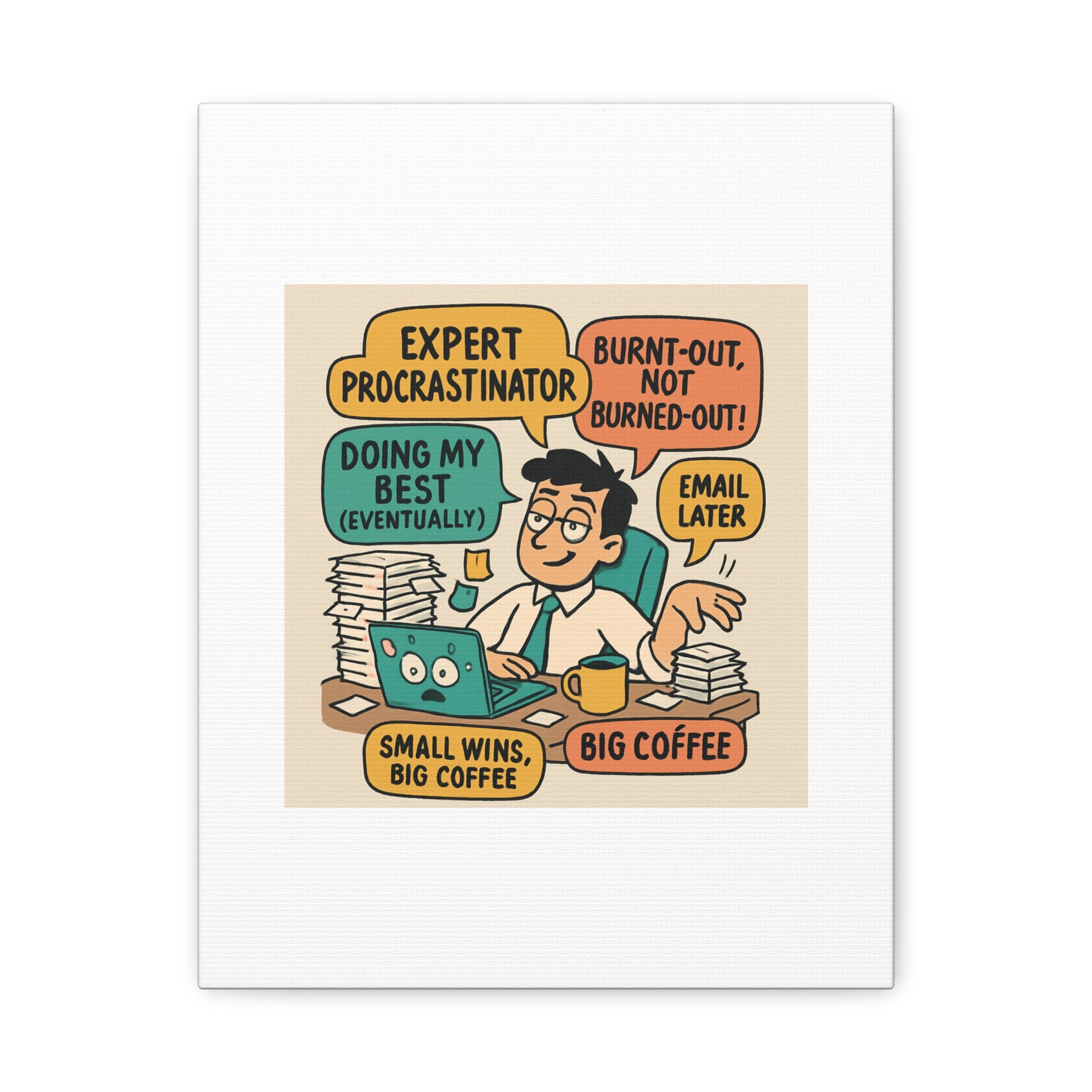 Matte Canvas, Stretched, 1.25"