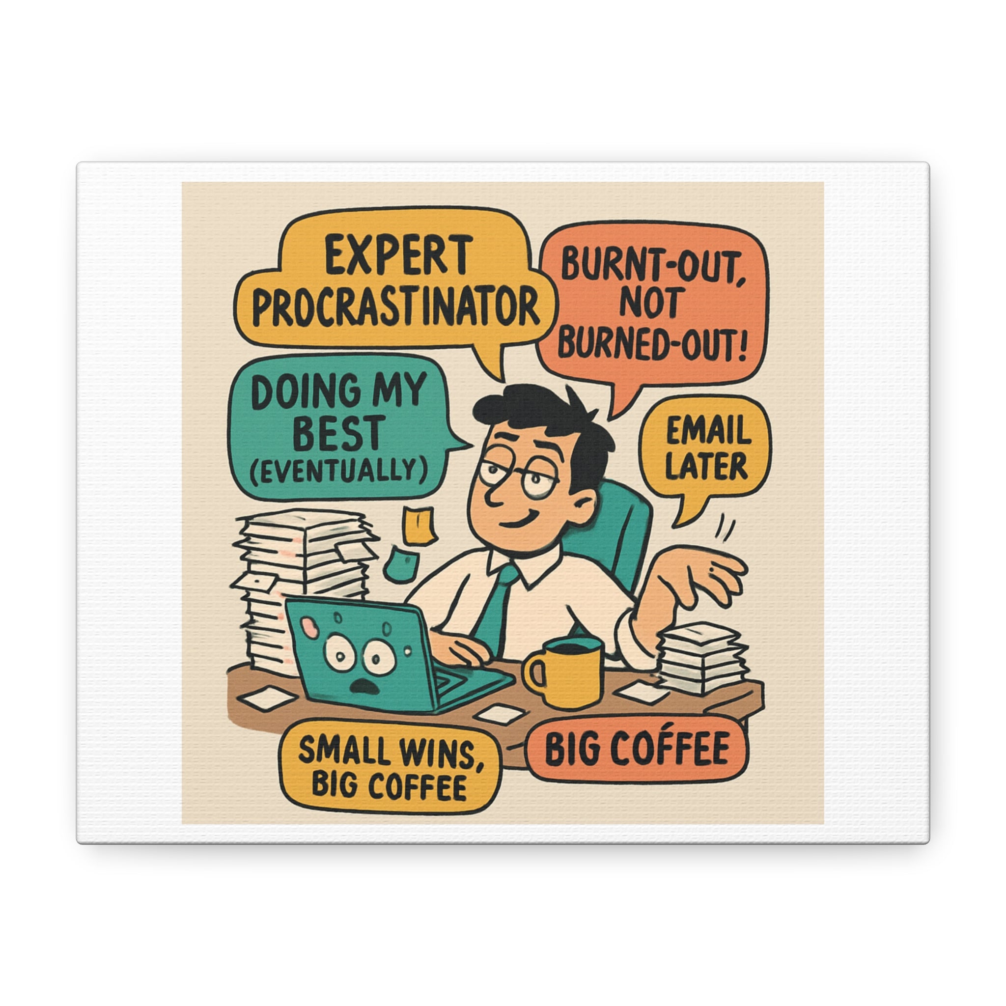 Matte Canvas, Stretched, 1.25"