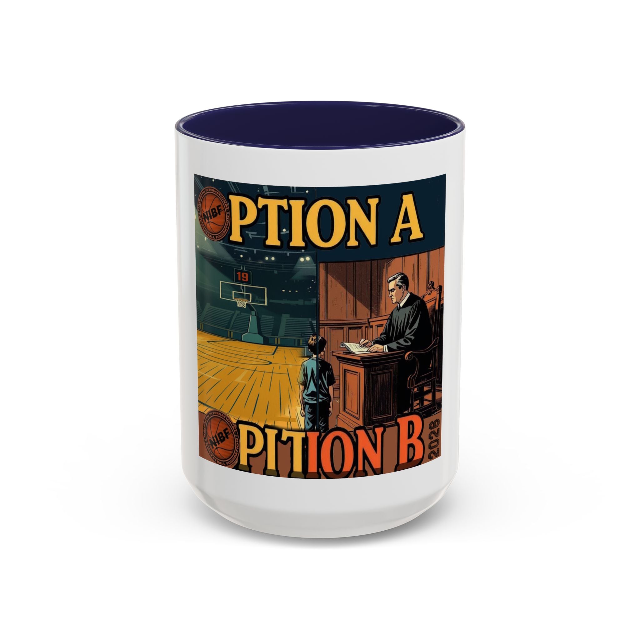 Coffee Mug – “Option A or Option B” Retro Decision-Making Design (11/15oz)