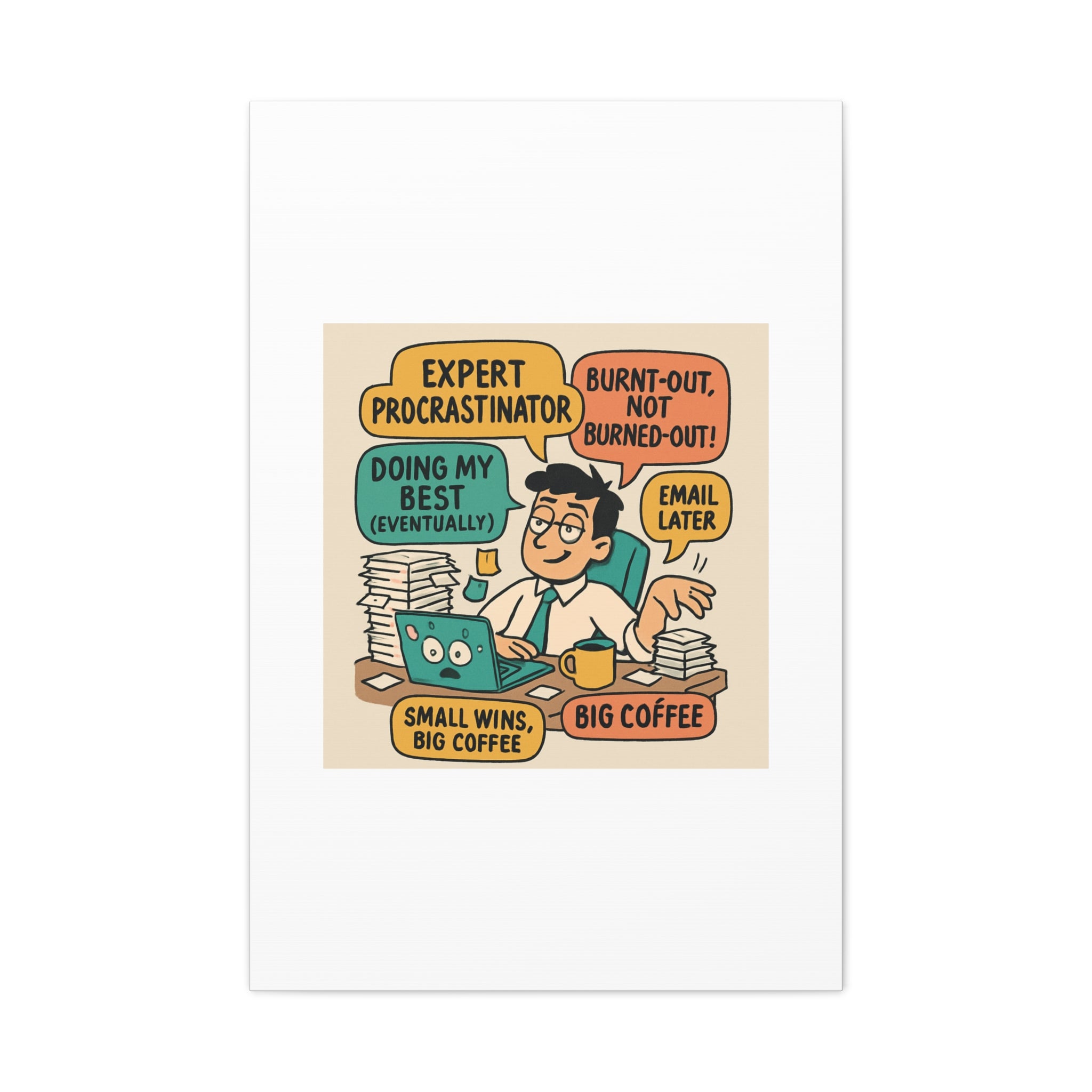 Matte Canvas, Stretched, 1.25"