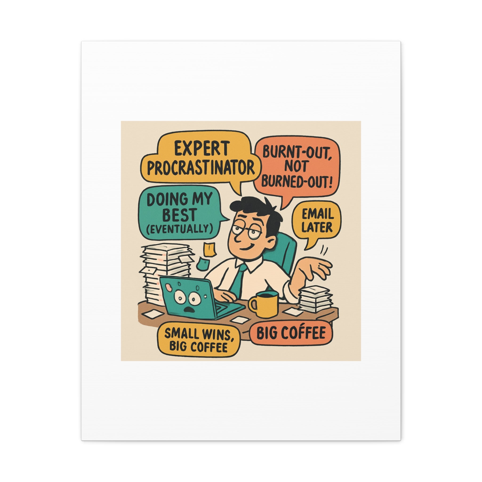 Matte Canvas, Stretched, 1.25"