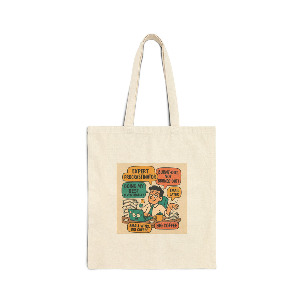 Cotton Canvas Tote Bag