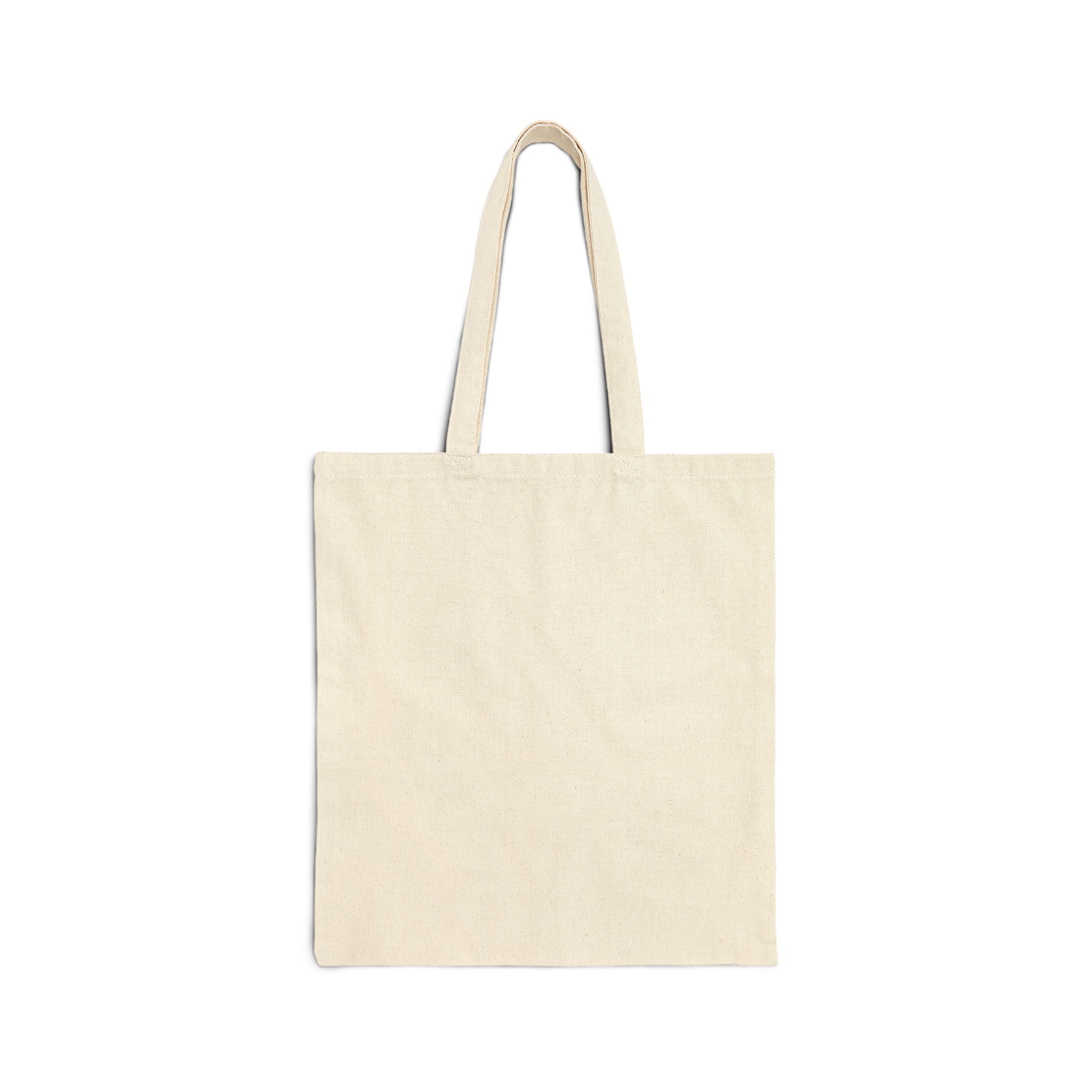 Refuse to Conform Canvas Tote Bag — Bold Retro Graphic Reusable Shopper