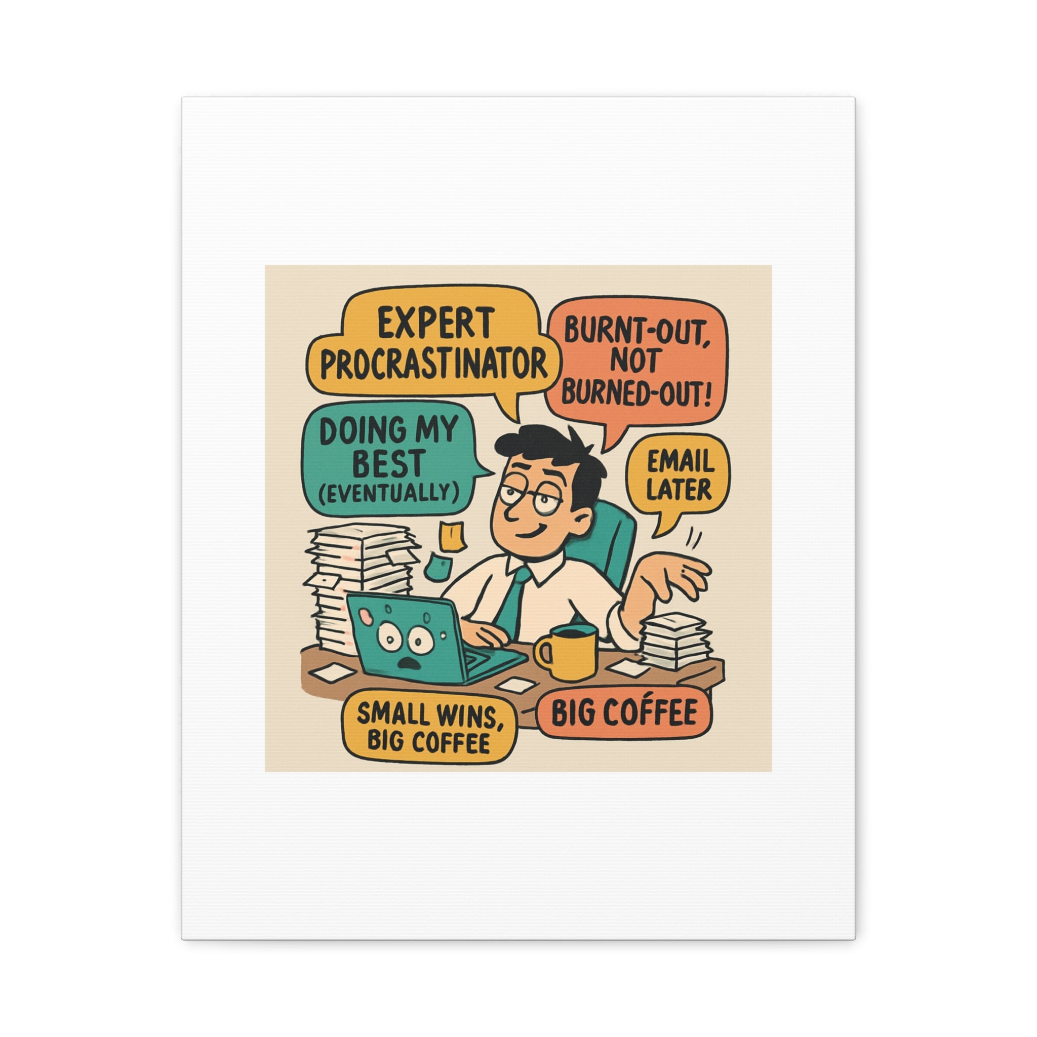 Matte Canvas, Stretched, 1.25"