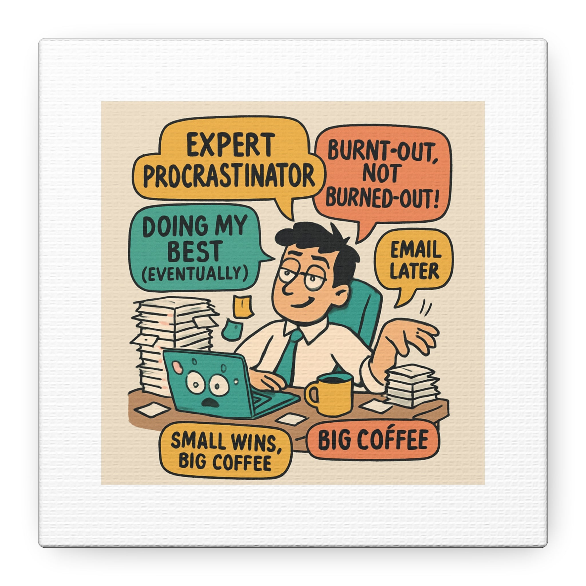 Matte Canvas, Stretched, 1.25"