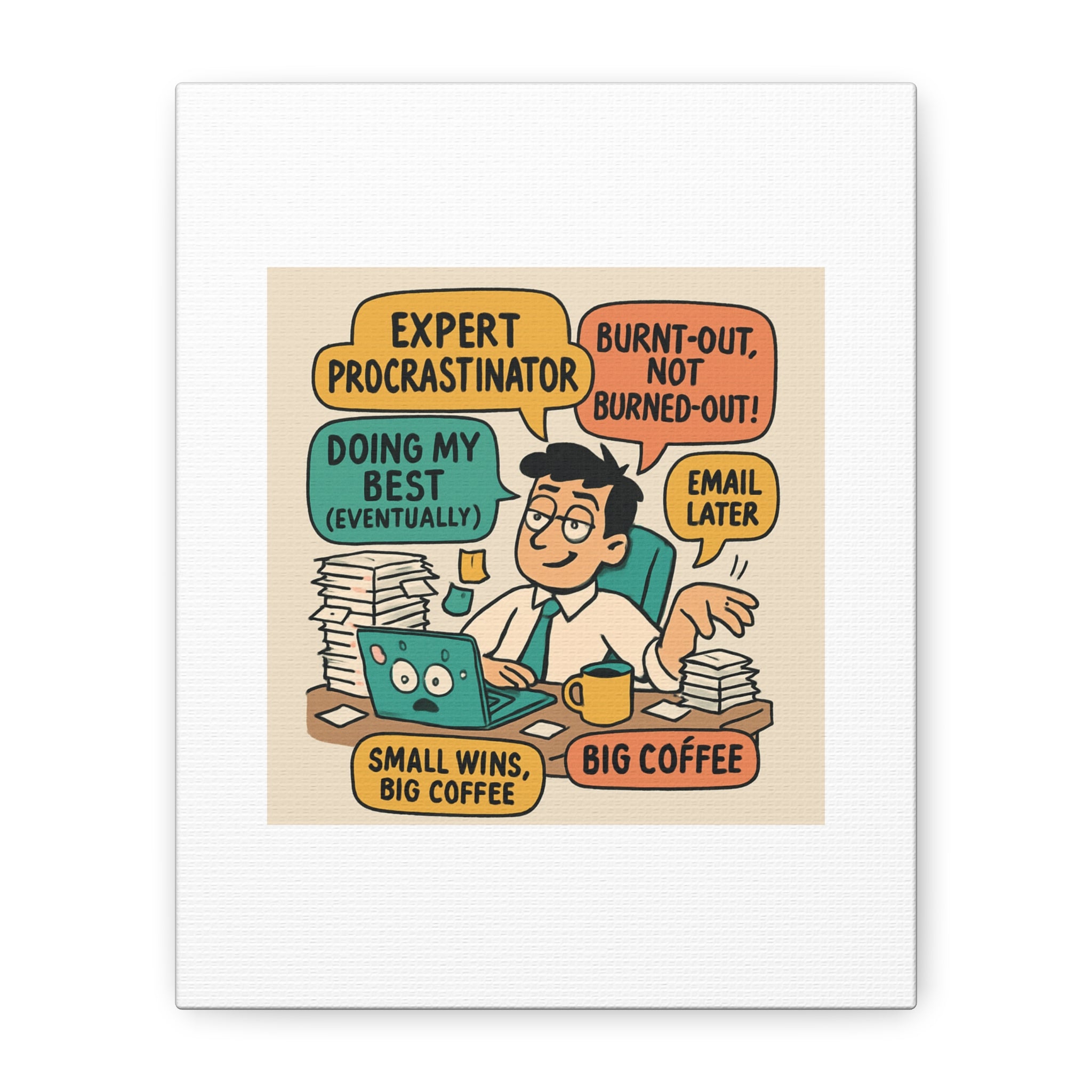 Matte Canvas, Stretched, 1.25"