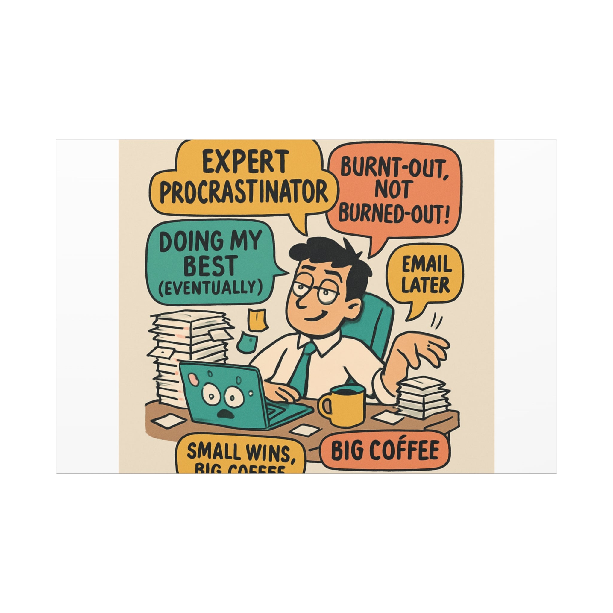 Matte Canvas, Stretched, 1.25"