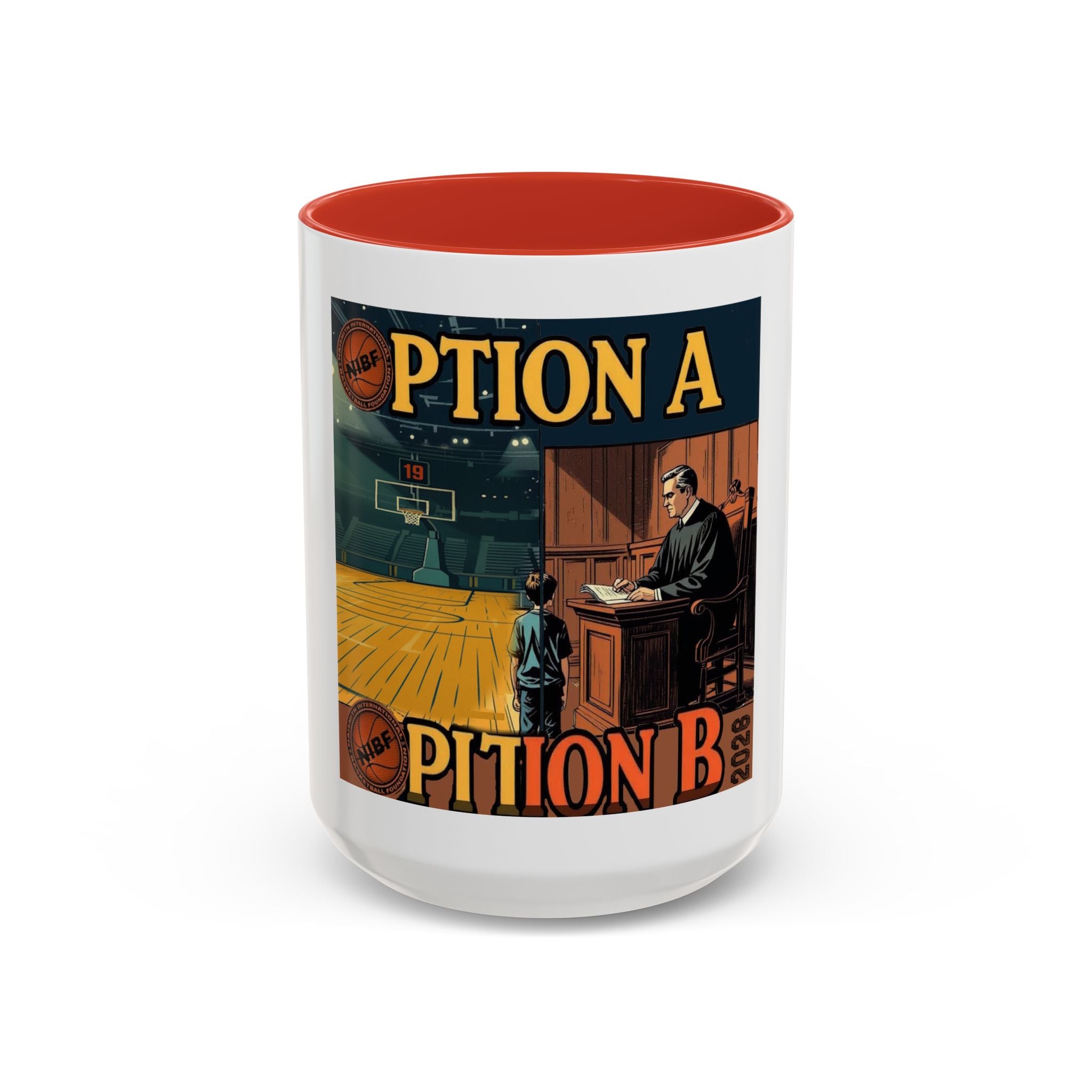 Coffee Mug – “Option A or Option B” Retro Decision-Making Design (11/15oz)